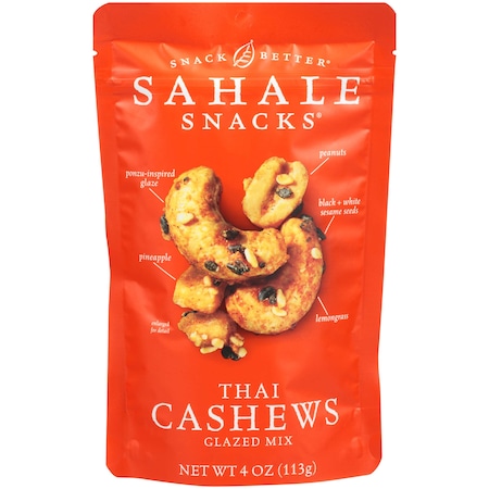 Sahale Snacks Sahale Glazed Thai Cashews Mix 4 oz., PK6 9386900391